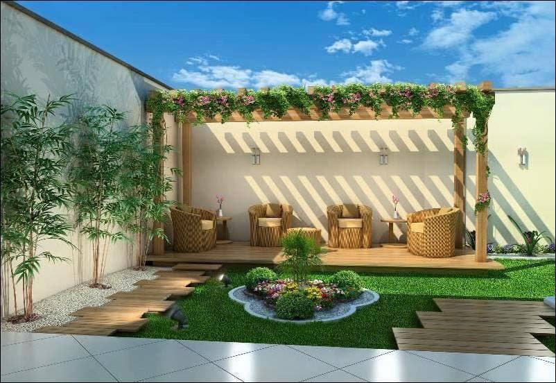 ออกแบบสวนข้างบ้าน